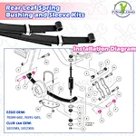 EZGO leaf spring bushings